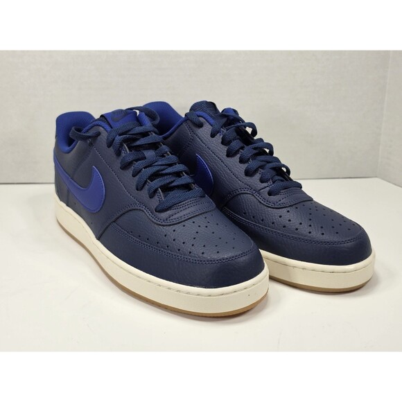 Nike Court Vision Low Shoes Midnight Navy Men\'s Size 10 Royal Blue main image 8